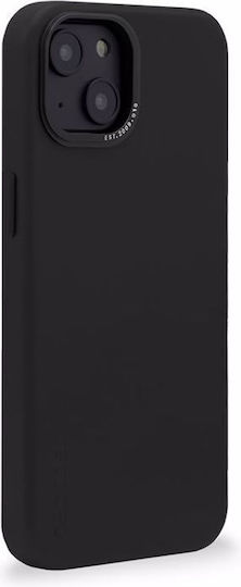 Decoded Leather Back Cover Δερματίνης Μαύρο (iPhone 14 Plus)