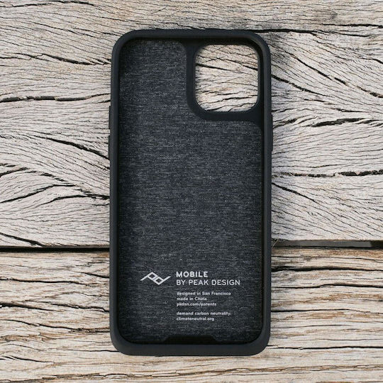 Peak Design Everyday Back Cover Πλαστικό 2mm Μαγνητικό Μαύρο (iPhone 14 Pro)