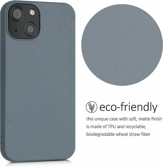 Kalibri Back Cover Σιλικόνης Γκρι (iPhone 13)