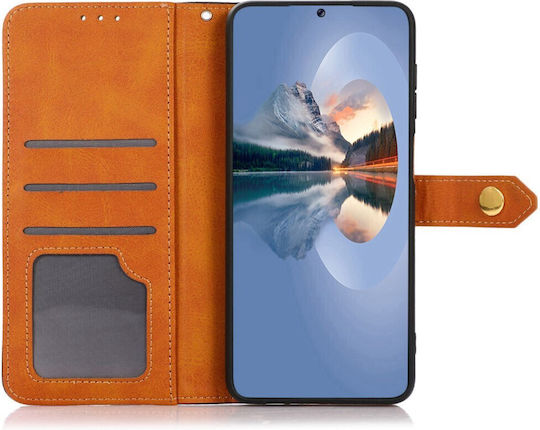 Khazneh Leather Wallet Synthetic Leather Blue (Huawei Nova 10)