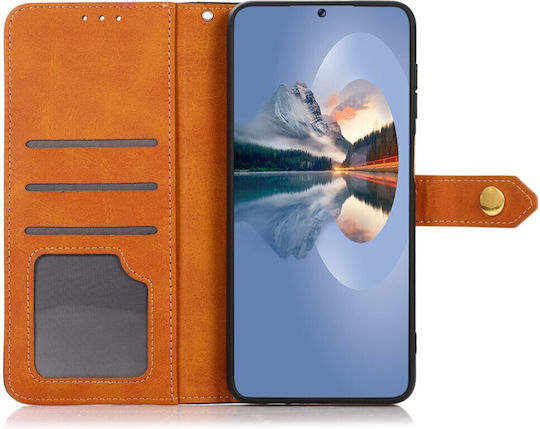 Khazneh Leather Wallet Leather Blue (Xiaomi 12 Lite)