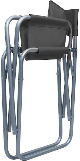 vidaXL Director's Chairs 2pcs Director's Chair Beach Gray 48x57x79cm Set of 2pcs