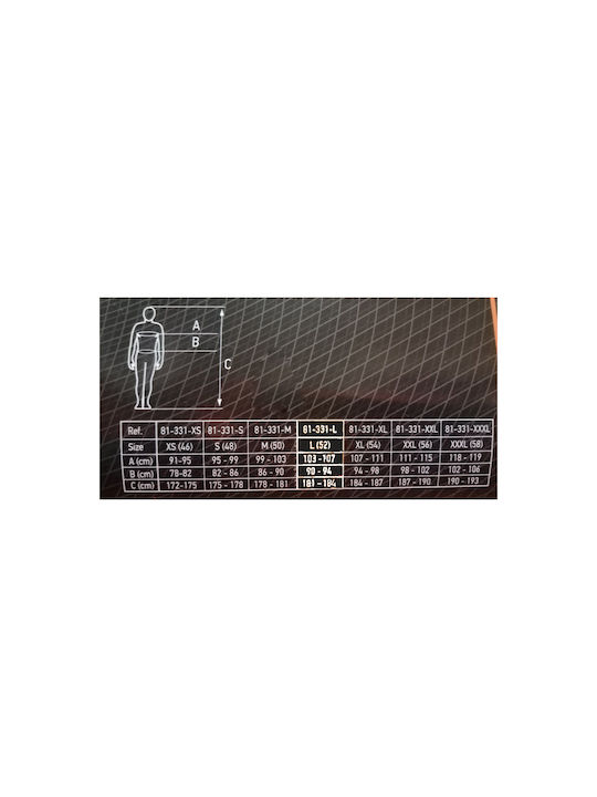 Neo Tools Cotton Slim 260 g/m³ Βερμούδα Εργασίας Γκρι από Βαμβάκι