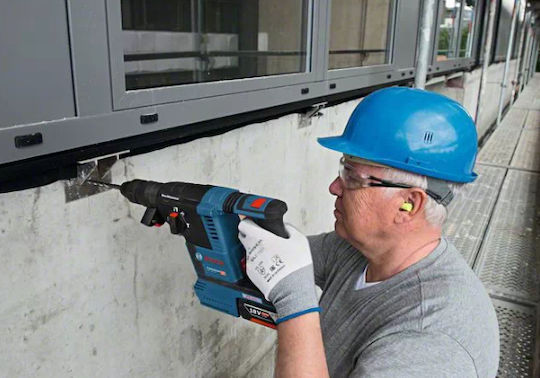 Bosch GBH 18V-26 F Professional Κρουστικό Σκαπτικό Πιστολέτο Μπαταρίας Brushless 18V 2x5.5Ah με Υποδοχή SDS Plus 061191000G