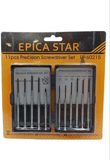 Epica Star Set 11 Precision Screwdrivers