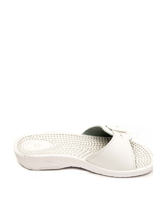 Sanitaire Damen Anatomische Holzschuhe Weiße