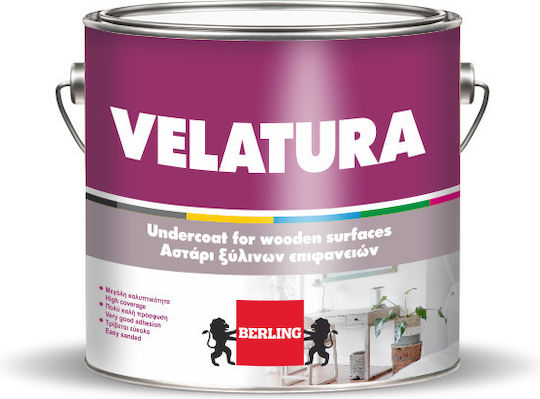 Berling Velatura Satine Αστάρι Κατάλληλο για Ξύλο 0.75lt