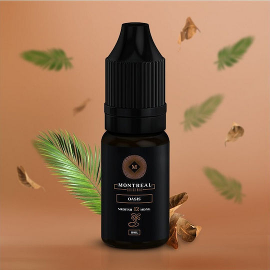 Montreal Lichid de Reumplere Gata Oasis cu Aromă de Fumat 6mg 10ml