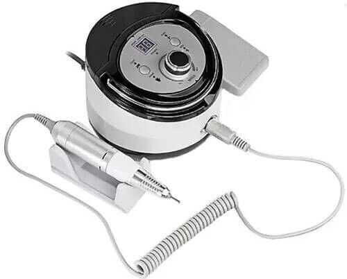ZS-606 Nail Drill Power 45W Black with Pedal with 30000 Rotations per Minute