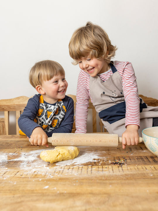 Kids Apron Beige