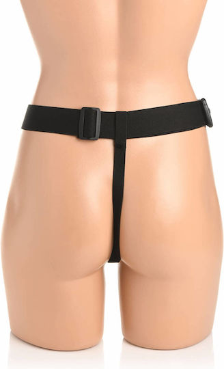 XR Bum-Tastic Silicone Πρωκτική Σφήνα με Δυνατότητα Ασύρματης Λειτουργίας και Δόνηση Μαύρη