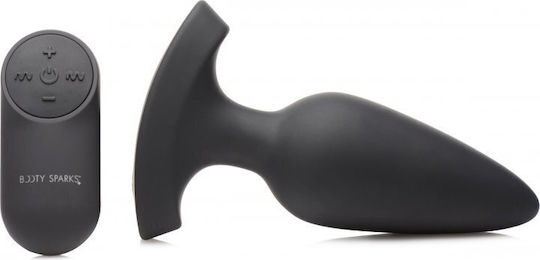XR Laser Fuck Me Butt Anal Plug with Wireless Functionality and Vibration Large Black