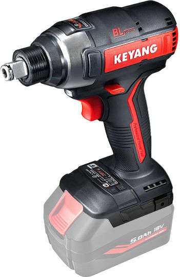 Keyang DW18BLA-B Fără perii Cheie de impact Baterie 18V Solo cu Priză 1/2" & 1/4"