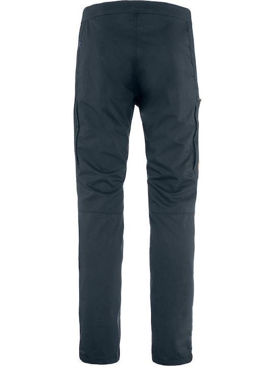 Fjallraven Men's Hiking Long Trousers Blue