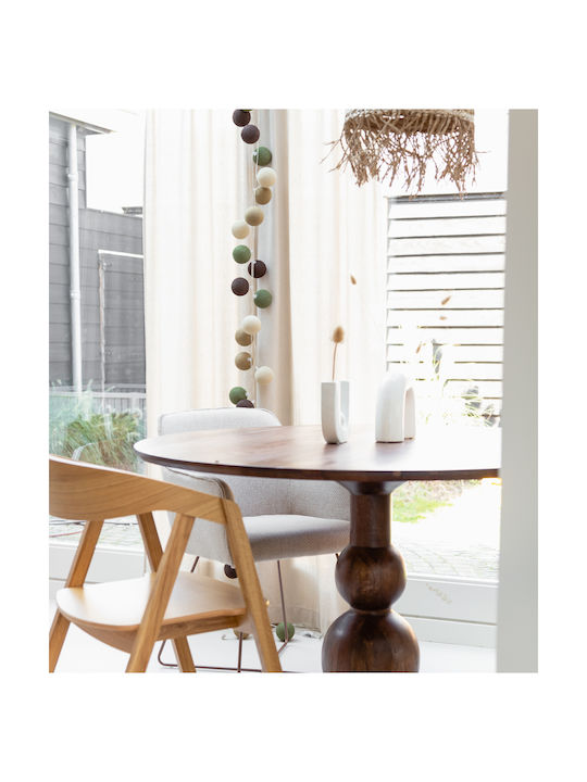 Cotton Ball Lights Γιρλάντα Φωτισμού LED με 20 Μπάλες