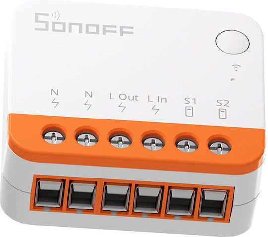 Sonoff MiniR4 Extreme Smart Intermediate Switch Wi-Fi & Bluetooth in White Colour