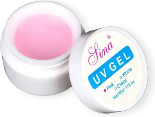 Lina Lina Builder Gel Νυχιών Ροζ 14gr