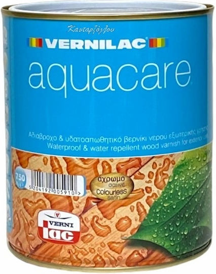 Vernilac Aquacare Βερνίκι Επιφάνειας Νερού Άχρωμο Γυαλιστερό 750ml