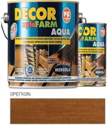 Mercola Decor Xylofarm Aqua Polyurethan Wasser Oregon Satin,σατεν 2.5Es