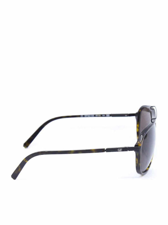 Gianfranco Ferre Unisex Sunglasses with Brown Tartaruga Plastic Frame and Brown Lens GF921 02