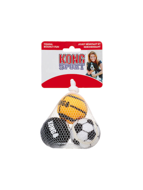 Kong Sport Ballspielzeug Hund aus Gummi XSklein 3Stück