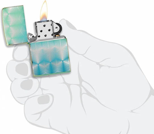 Zippo Pattern Design Αναπτήρας Φλόγας Πολύχρωμος