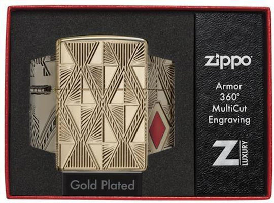 Zippo Ангажимент Пламък Ветроустойчив Luxury Diamond