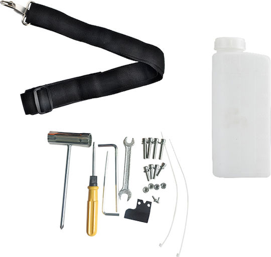 Krausmann 69925 Gasoline Garden Multi Tool 3 in 1 Pole Saw Lawnmower Extension