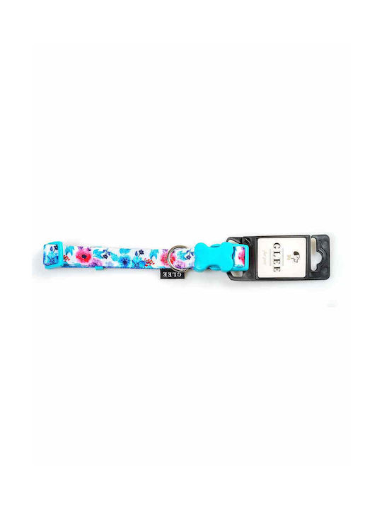 Glee Dog Collar 15mm x 45cm Small Blue