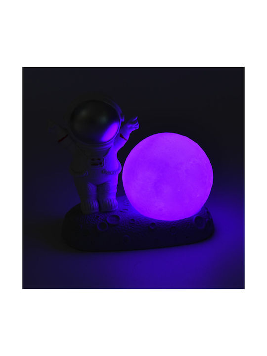 Lustră Decorativă Astronaut Gri