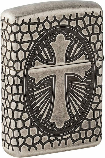 Zippo Armor Αντιανεμικός Αναπτήρας Φλόγας St. Christopher