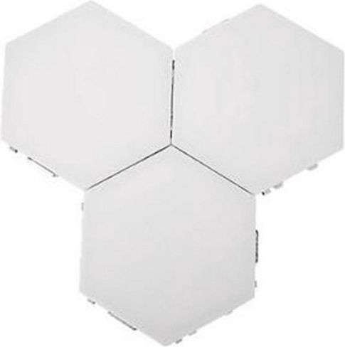 Φωτιστικό LED Ψυχρό Λευκό Hexagon 20τμχ