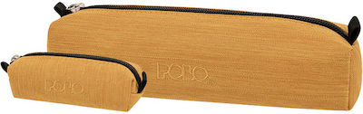 Polo Original 600D Pencil Case Barrel with 1 Compartment Mustard