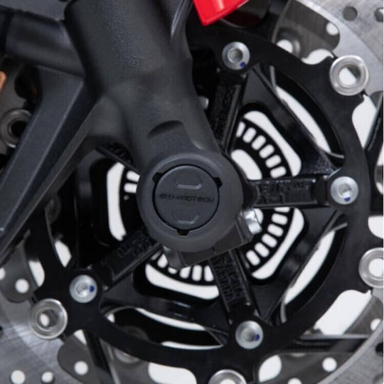 SW-Motech Front Wheel Motorcycle Protective Sliders STP.06.176.11100/B