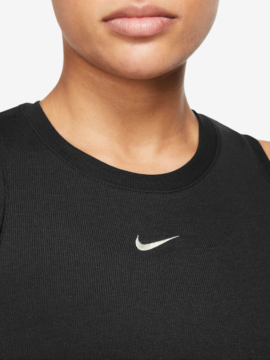 Sportswear Γυναικεία Αθλητική Μπλούζα Αμάνικη Μαύρη