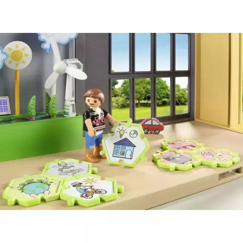 Playmobil 71331 City Life School Meteorology Class Compatible With