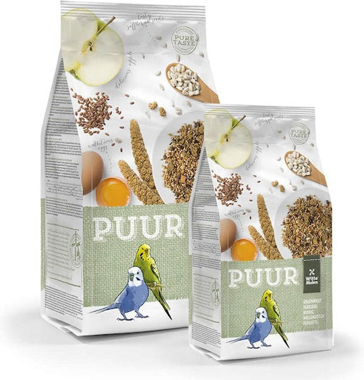 Witte Molen Puur Budgie Birds Food for Medium Parrots 750gr