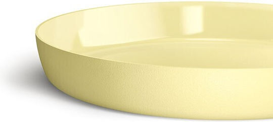 Don-Plast Γλάστρα Πλαστική Κίτρινη 30x30x27.3εκ.