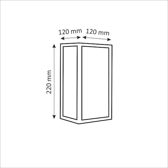 Polux Lattern 12x12x22см Polux Lattern 12x12x22см
