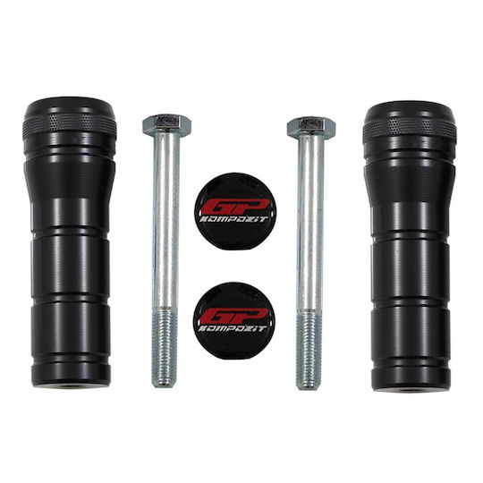 GP Kompozit GPK Motorcycle Exhaust Protector Honda PCX 125 Black