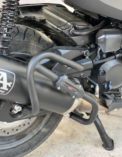 Moto Discovery GPK Протектор за ауспух на мотоциклет Honda Форца 250 Черен