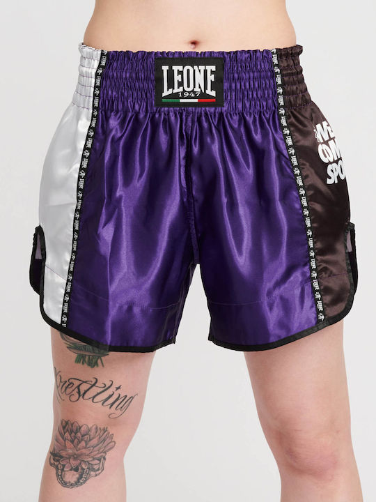 Leone 1947 Men's Kick/Thai Boxing Shorts Purple