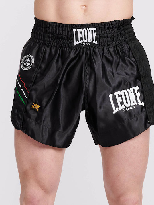 Leone 1947 Flag Men's Kick/Thai Boxing Shorts Black