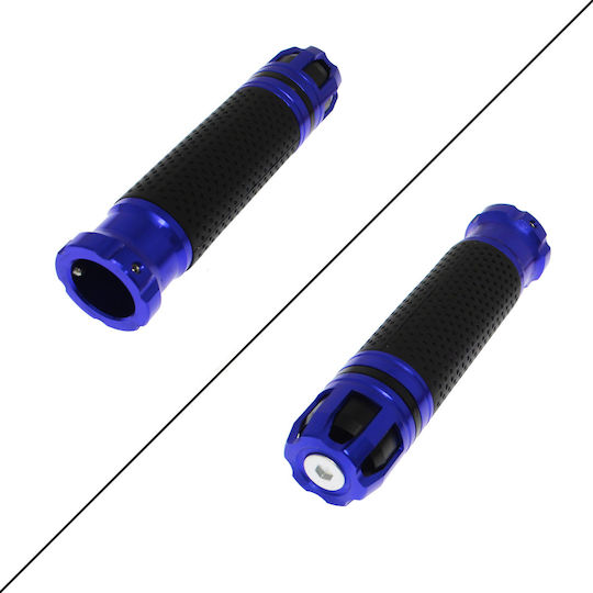 Griffe mit Lenkergegengewichten in Blau Farbe
