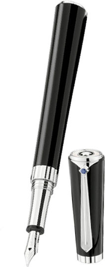 MontBlanc Marlene Dietrich Πένα Γραφής Μπλε με Μπλε Μελάνι