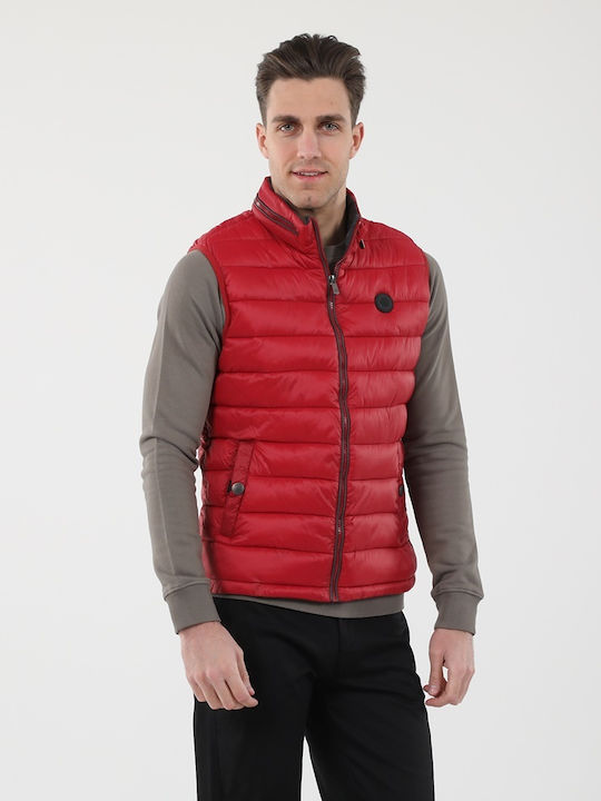 Dors Men's Sleeveless Jacket Red