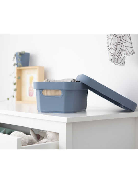 Cyclops Plastic Storage Box with Lid Gray 36x27.5x13.5cm