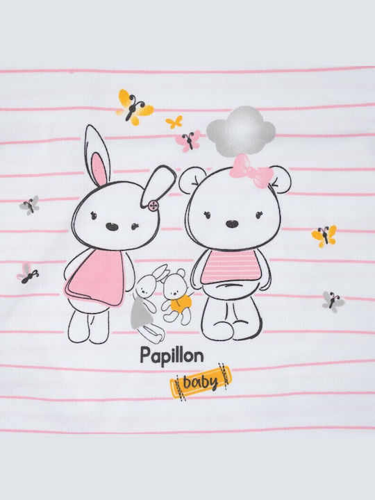 Papillon Kids Σετ Κορμάκια Ροζ 2τμχ
