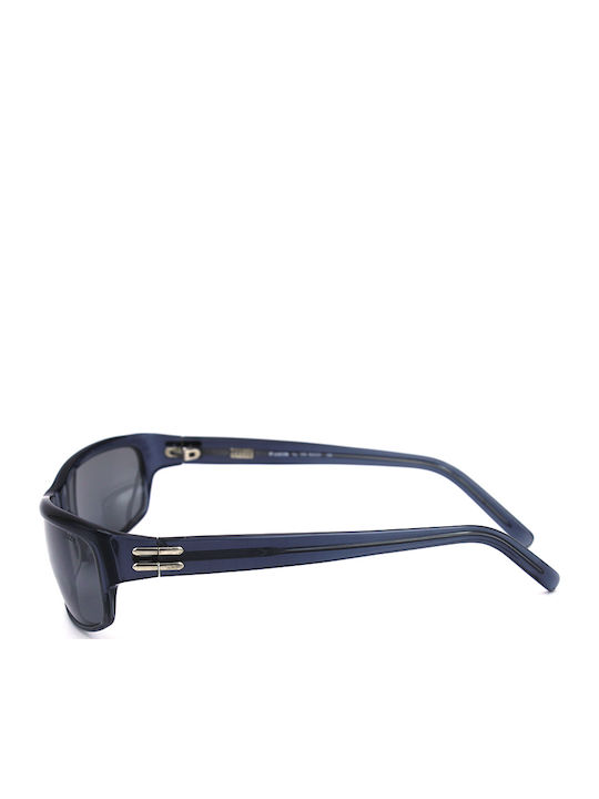 Lozza Unisex Sunglasses with Gray Plastic Frame and Black Polarized Lens SL1750 842