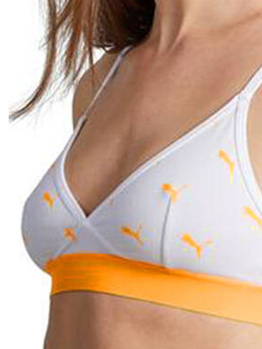 PUMA Cat Logo Bralette Σουτιέν Πορτοκαλί